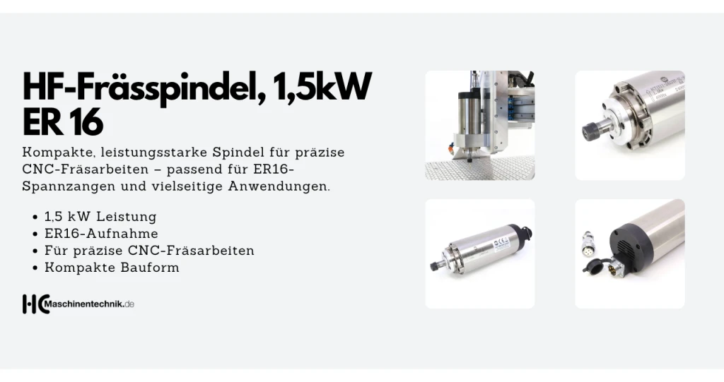 HF Frässpindel ER 16