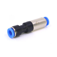 Steckverbinder gerade, selbstsperrend, 6 mm, 1