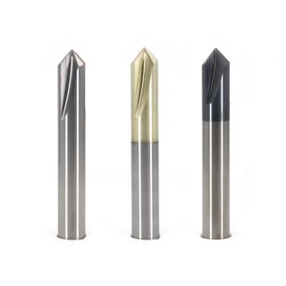 Solid carbide chamfer milling cutter