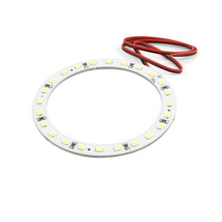LED Ring 90 mm, Weiß, Weiß