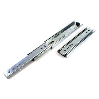 Telescopic rail H=45mm up to 50kg, L=650, 1 pair (2 pieces),