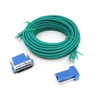 Cable de datos V24 Maho, Fanuc, Siemens, Gildemeister, RS232 7,5 m