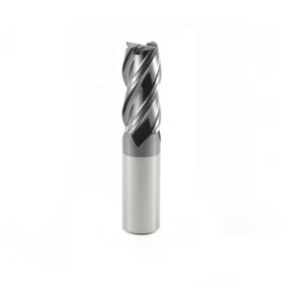 Solid carbide end mill TiAlN Z=4 - 1 mm