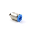 Pneumatic plug connector M5 - Push-in fitting round 6 mm...
