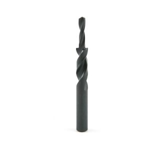 Step drill 180°, M4, length C, steam-coated