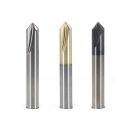 Solid carbide chamfer milling cutter  6 mm 90° 3