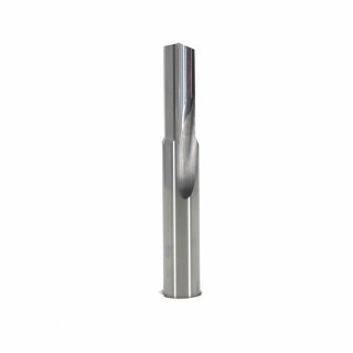 Solid carbide end mill Z=1 for plastics straight, d=12 mm, L= 25 (A), blank