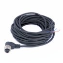 Sensor cable for inductive sensors for M12, 6 meters, angled