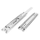 Telescopic rail H=53mm up to 120kg, L=1250 mm, with lock, 2 pairs (4 pieces)