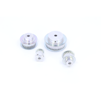 Pulley HTD-Profile-3M Z=28, B=9, D=6, 2 x M4 hole 2